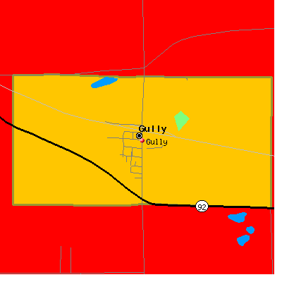 Gully map