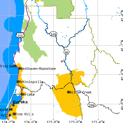 Trinity-Klamath map