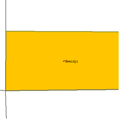 Bemidji map