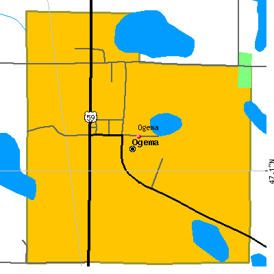 Ogema map