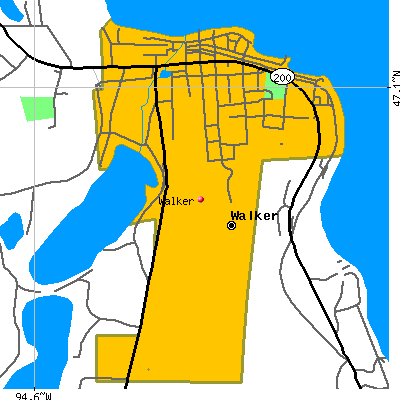 Walker map