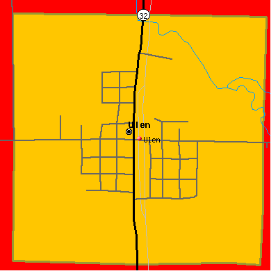 Ulen map