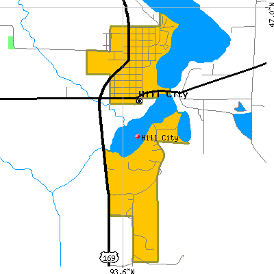 Hill City map