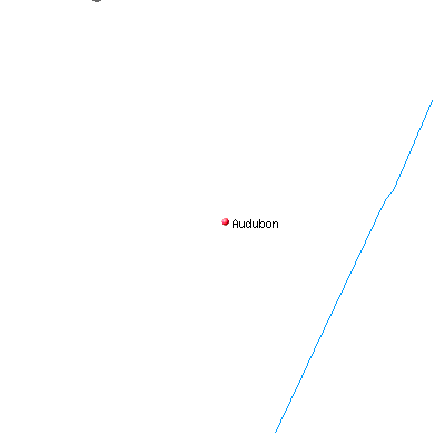 Audubon map