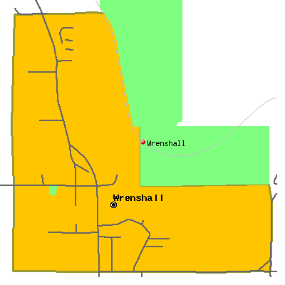Wrenshall map