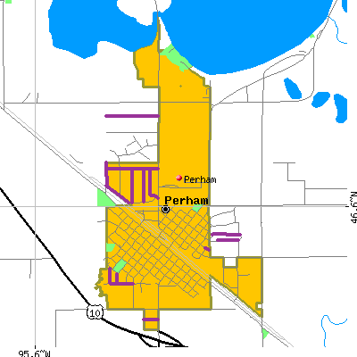 Perham map
