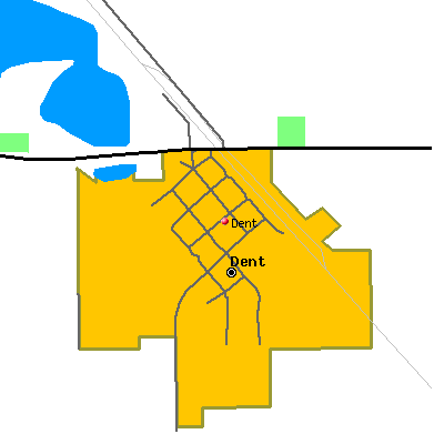 Dent map