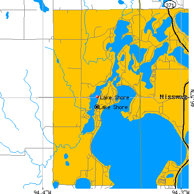 Lake Shore map