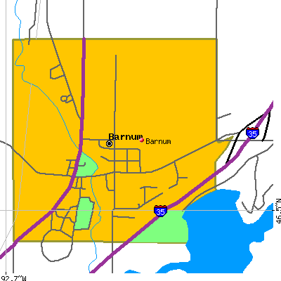 Barnum map
