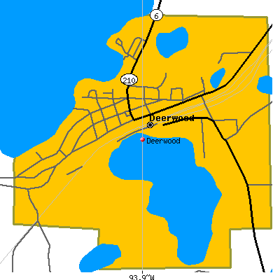 Deerwood map