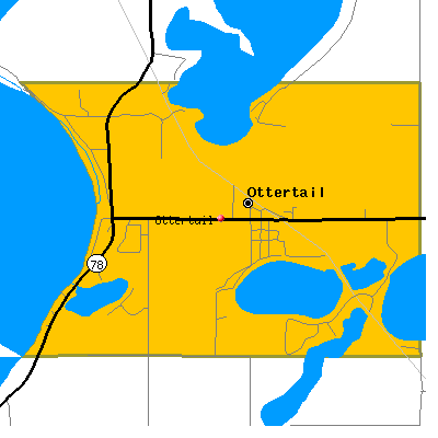 Ottertail map