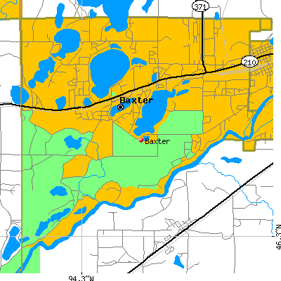 Baxter map
