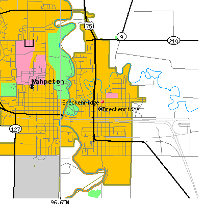 Breckenridge map