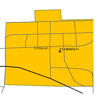 Clitherall map