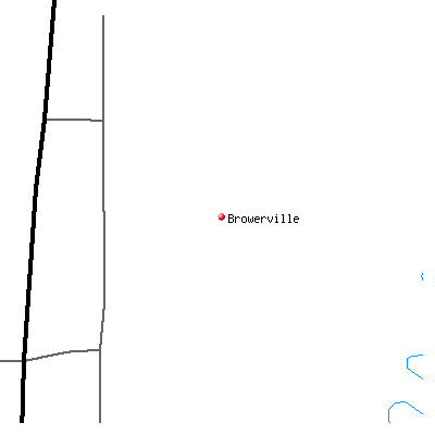 Browerville map