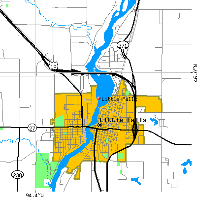Little Falls map