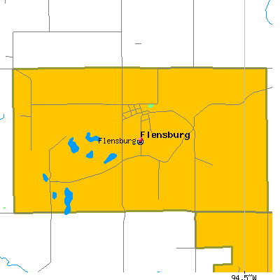 Flensburg map