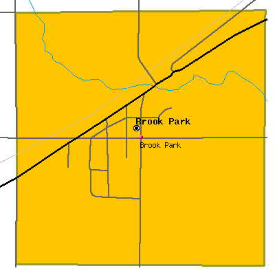Brook Park map