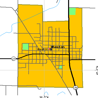 Wheaton map