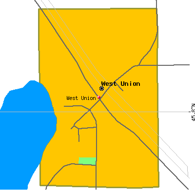 West Union map