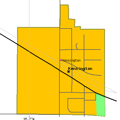 Kensington map