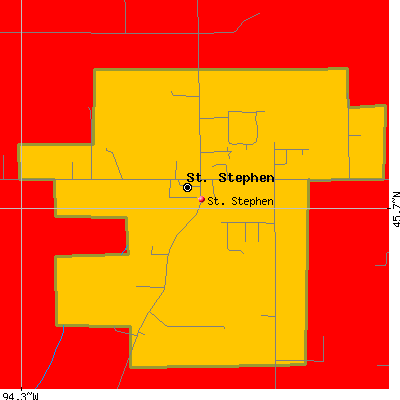 St. Stephen map