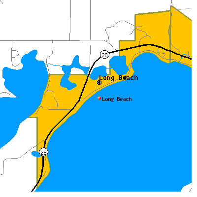 Long Beach map