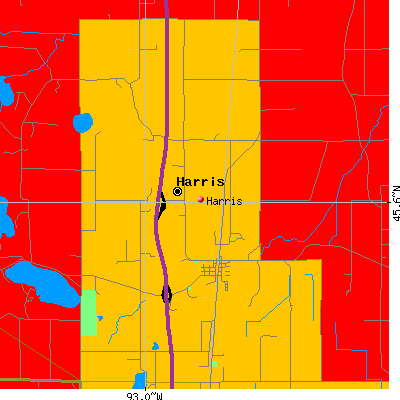 Harris map