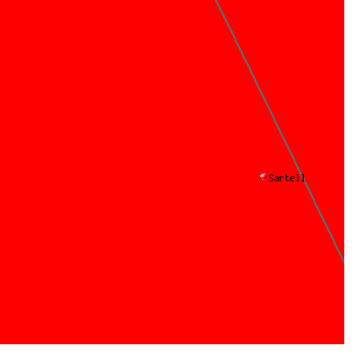 Sartell map