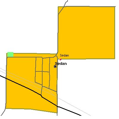 Sedan map