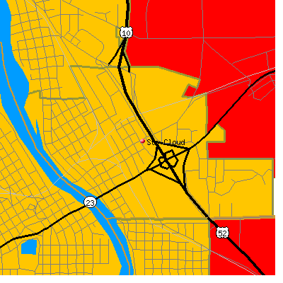 St. Cloud map