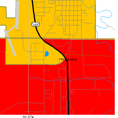 Princeton map