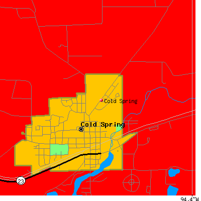 Cold Spring map