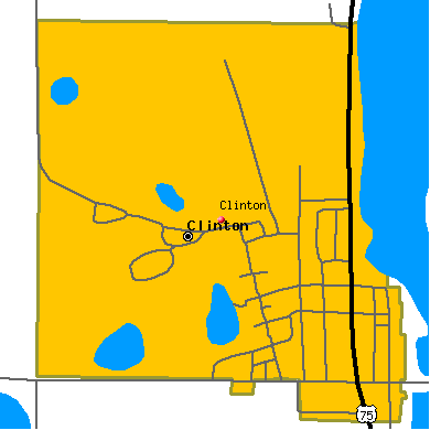 Clinton map