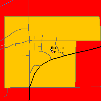 Roscoe map