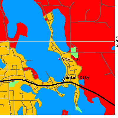Center City map