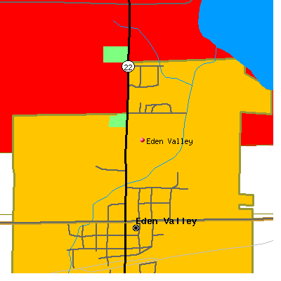 Eden Valley map