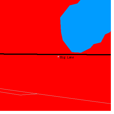 Big Lake map