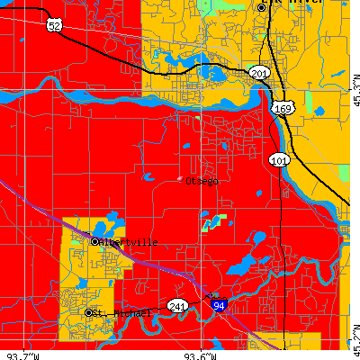 Otsego map
