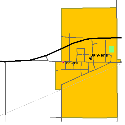 Danvers map