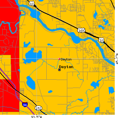 Dayton map