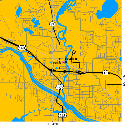 Anoka map