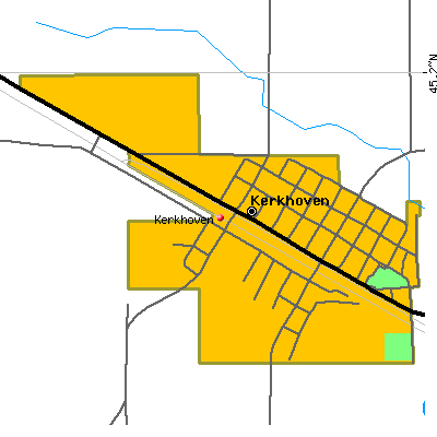 Kerkhoven map
