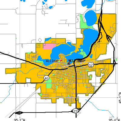 Willmar map