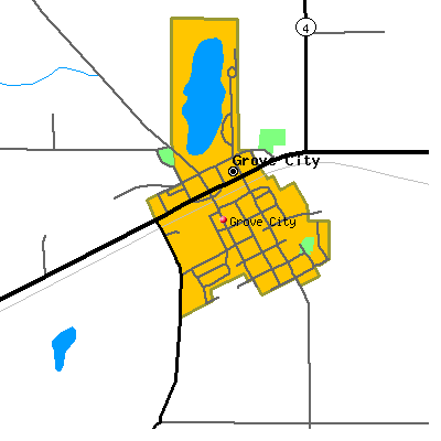 Grove City map