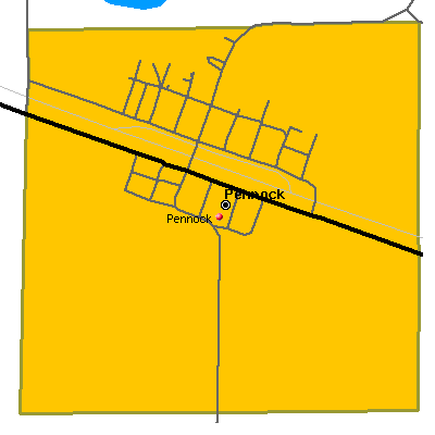 Pennock map