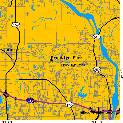 Brooklyn Park map