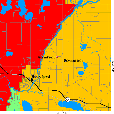 Greenfield map