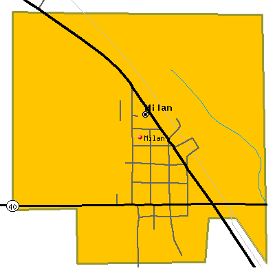 Milan map