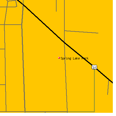 Spring Lake Park map